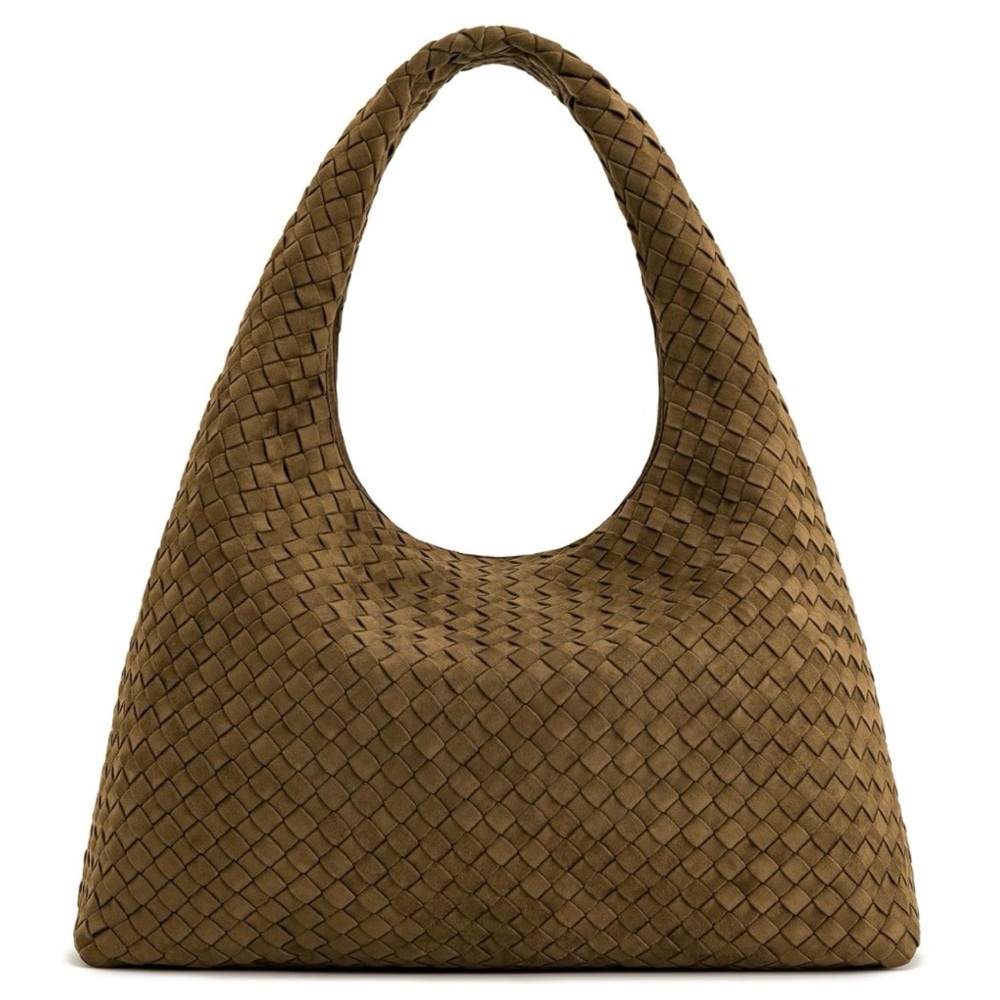 JW PEI  Laura Elegant Olive green Woven Handbag - Picture 2 of 11